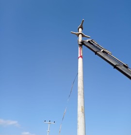 Beton Direk Montajı