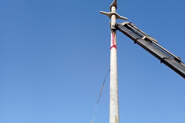 Beton Direk Montajı